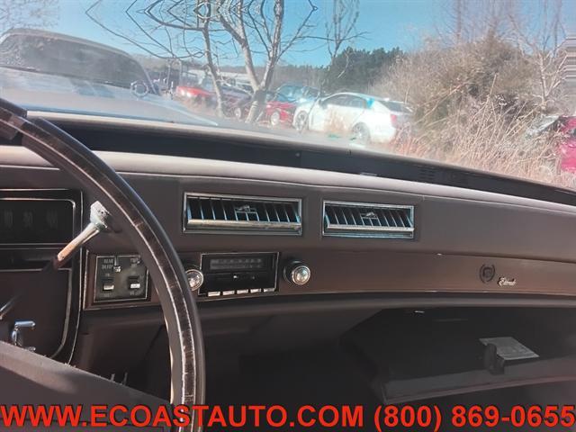 used 1975 Cadillac Eldorado car, priced at $2,795