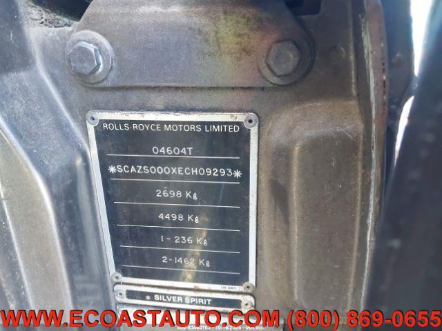 used 1984 Rolls-Royce Silver Spirit car, priced at $3,795