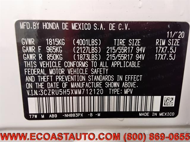 used 2021 Honda HR-V car, priced at $16,795