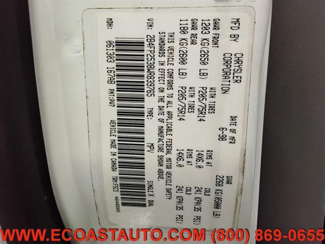 used 1998 Dodge Caravan car, priced at $2,795