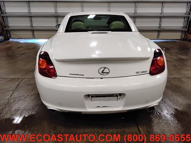 used 2004 Lexus SC 430 car, priced at $4,795