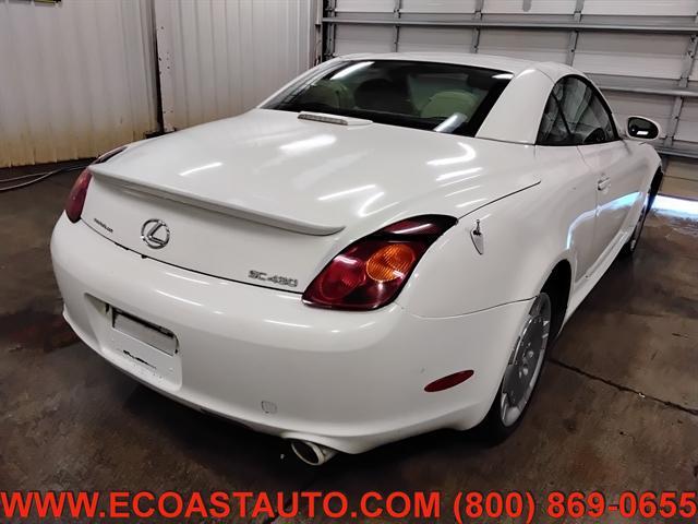 used 2004 Lexus SC 430 car, priced at $4,795