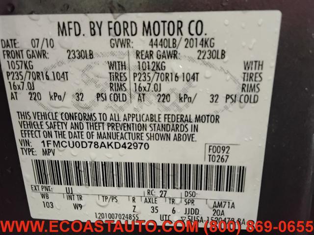 used 2010 Ford Escape car, priced at $4,995