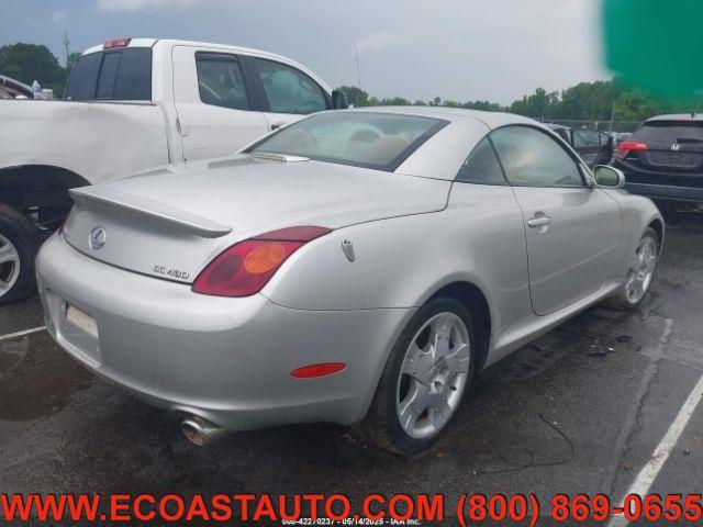 used 2005 Lexus SC 430 car, priced at $4,995