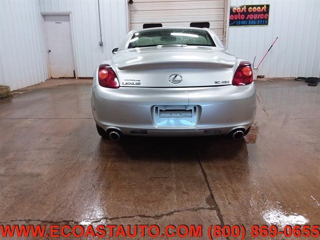 used 2004 Lexus SC 430 car, priced at $3,995