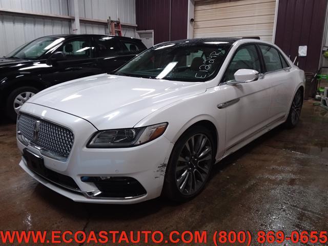 used 2017 Lincoln Continental car, priced at $15,995