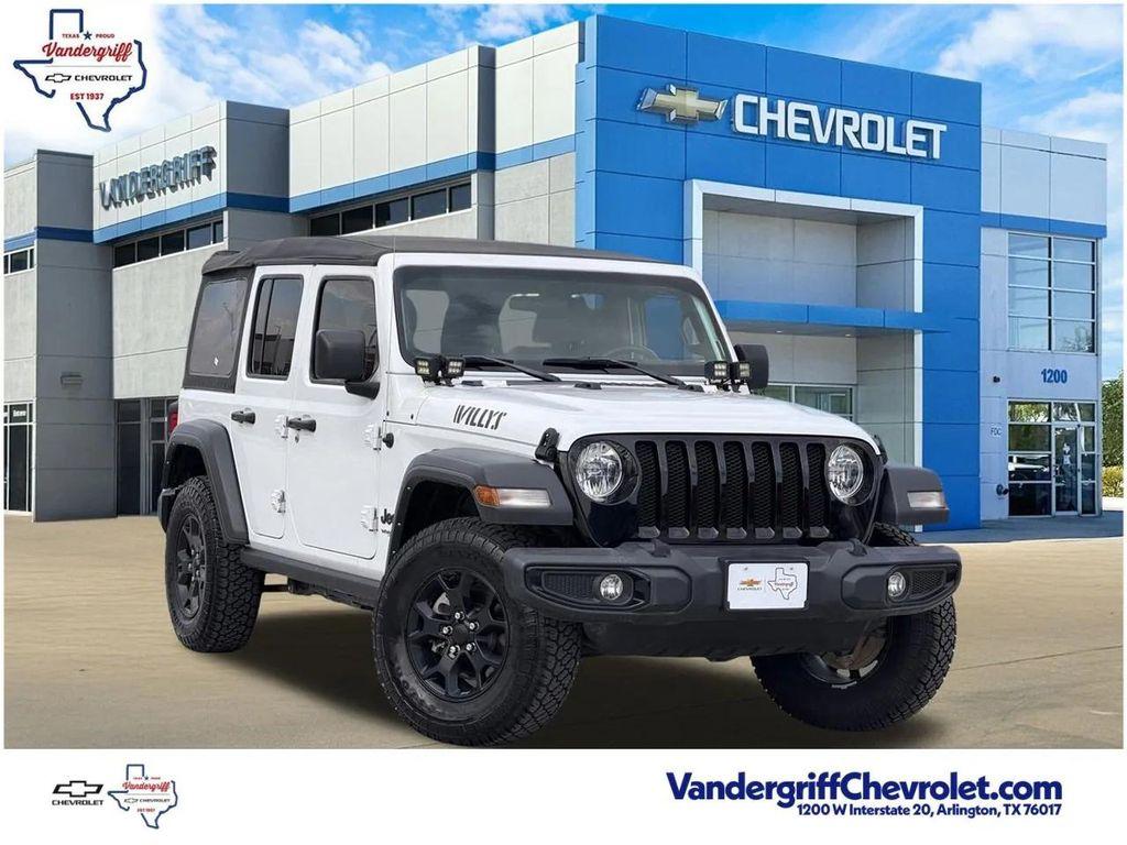 used 2021 Jeep Wrangler Unlimited car, priced at $24,534