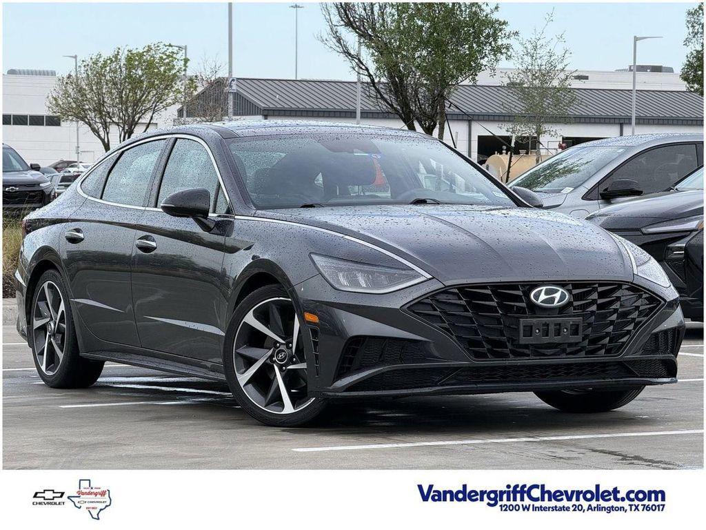 used 2021 Hyundai Sonata car, priced at $19,607