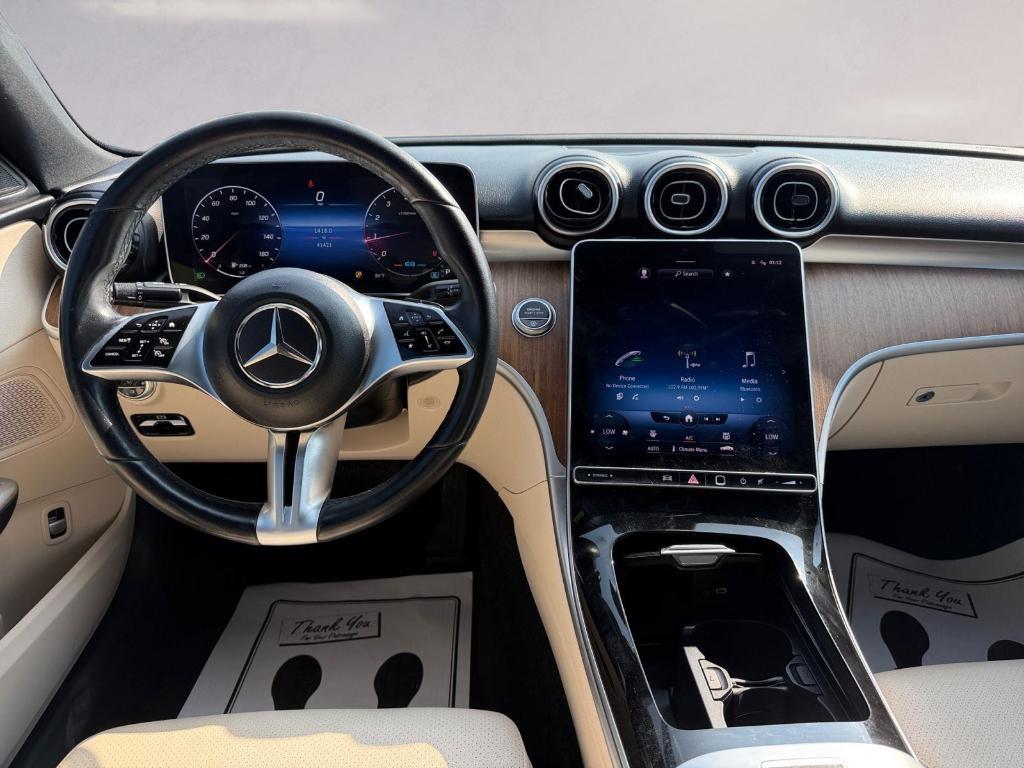 used 2022 Mercedes-Benz C-Class car, priced at $29,990