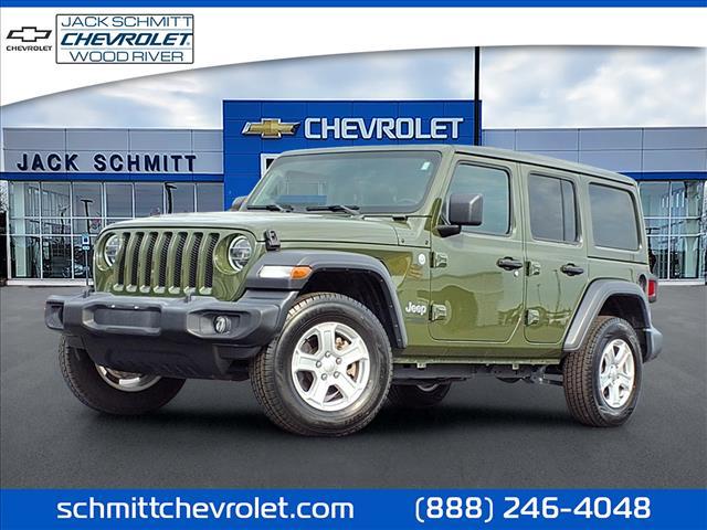 used 2021 Jeep Wrangler Unlimited car, priced at $28,359