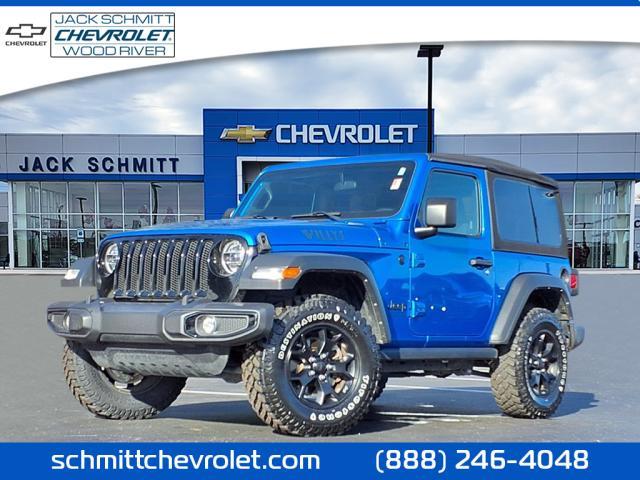 used 2021 Jeep Wrangler car, priced at $25,990