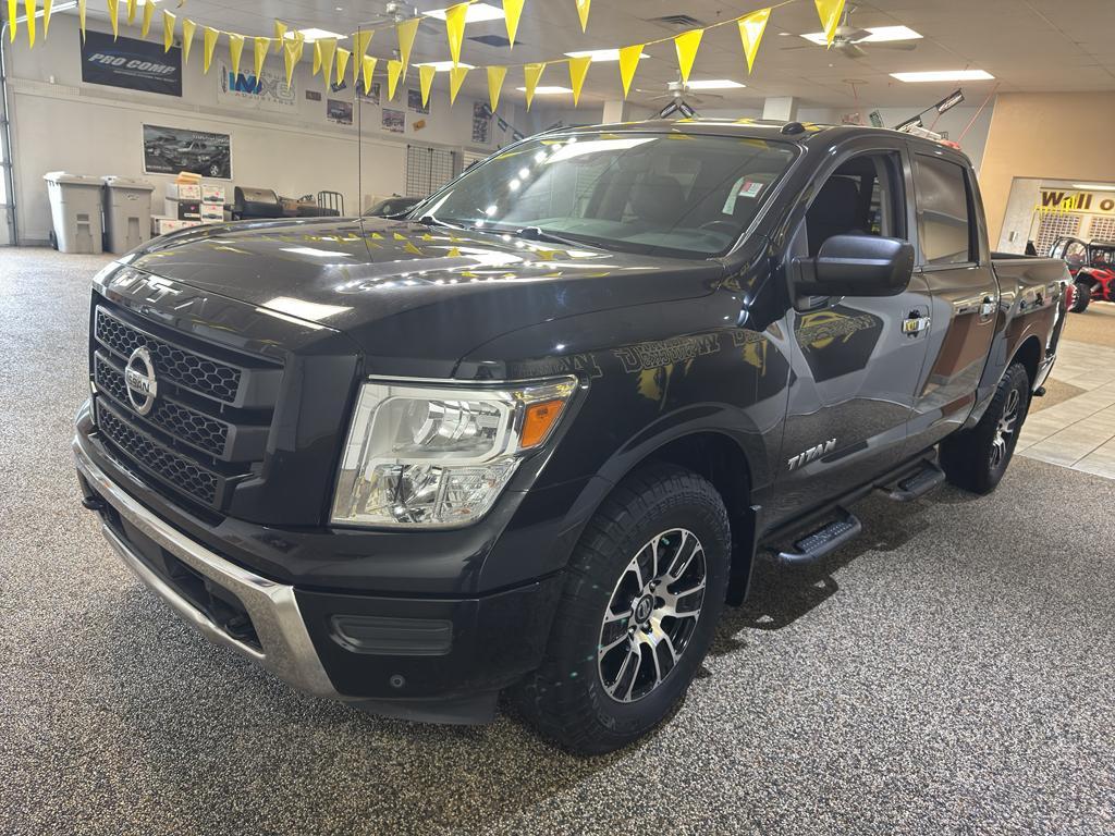 used 2021 Nissan Titan car, priced at $32,995