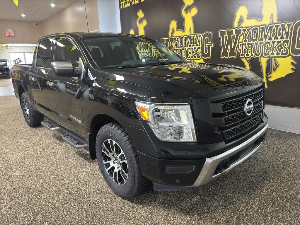 used 2021 Nissan Titan car, priced at $32,995