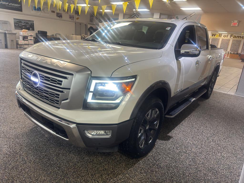 used 2021 Nissan Titan car, priced at $39,995