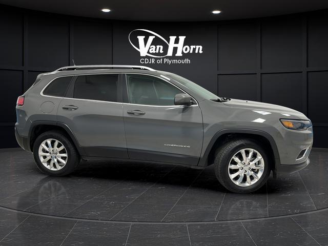 used 2021 Jeep Cherokee car, priced at $22,244
