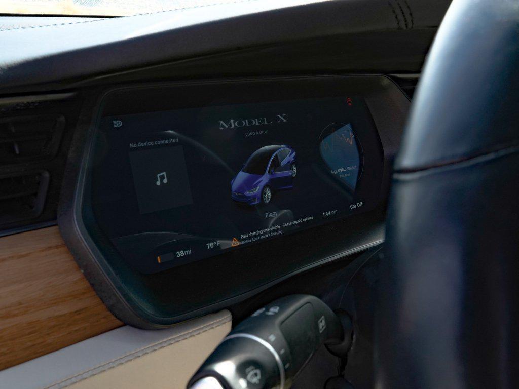 used 2020 Tesla Model X car, priced at $29,497