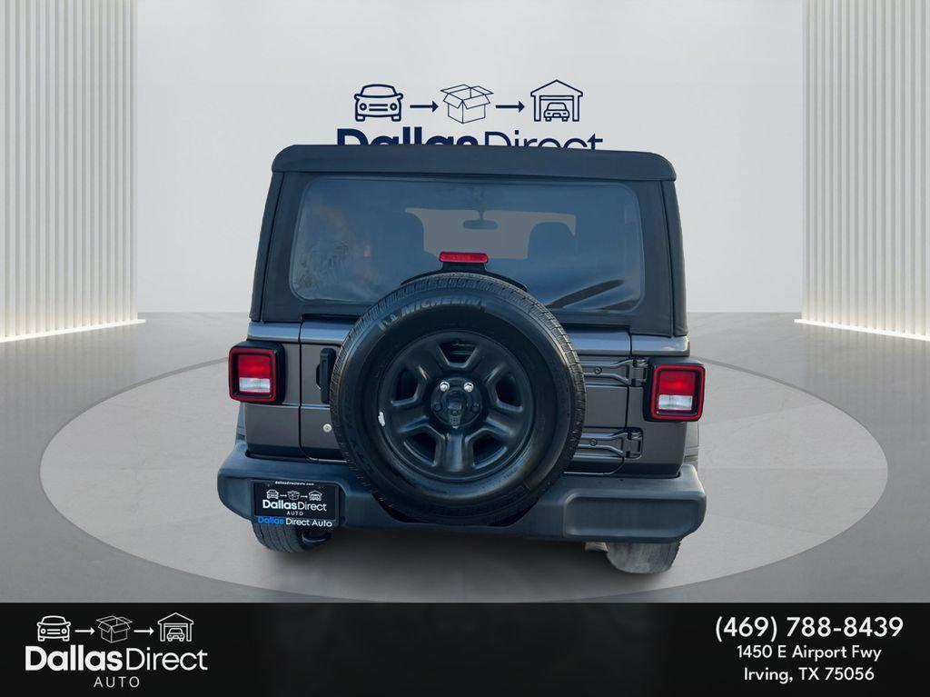 used 2021 Jeep Wrangler car, priced at $22,396