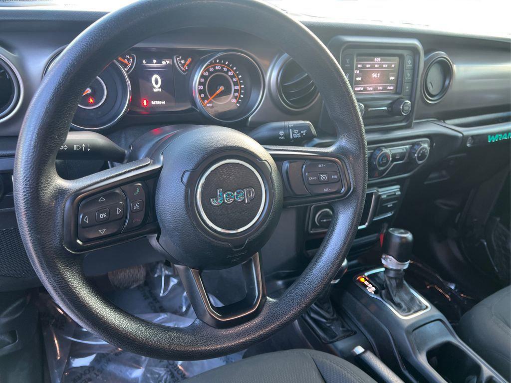 used 2021 Jeep Wrangler car, priced at $22,396