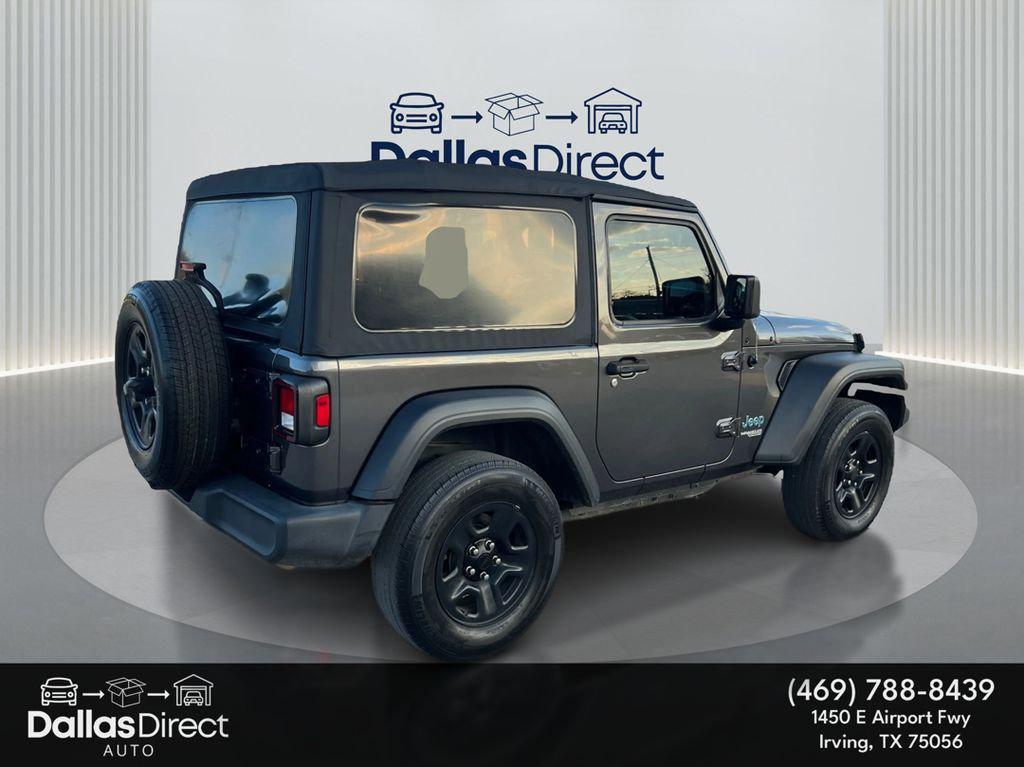 used 2021 Jeep Wrangler car, priced at $22,396