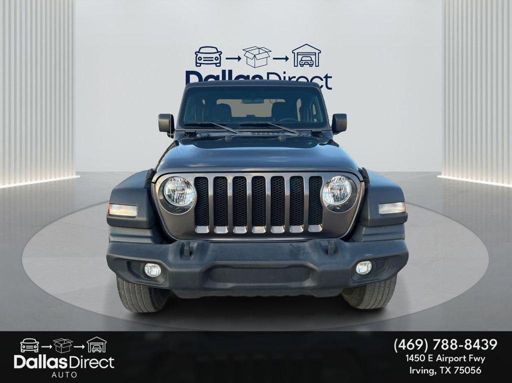 used 2021 Jeep Wrangler car, priced at $22,396