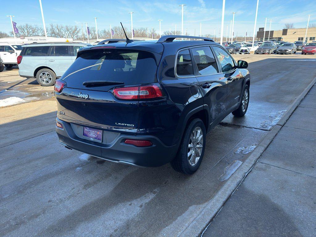 used 2015 Jeep Cherokee car, priced at $14,950