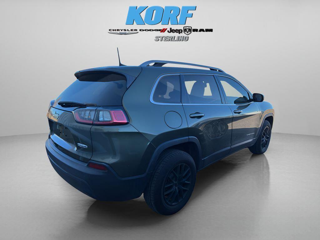 used 2021 Jeep Cherokee car, priced at $18,210