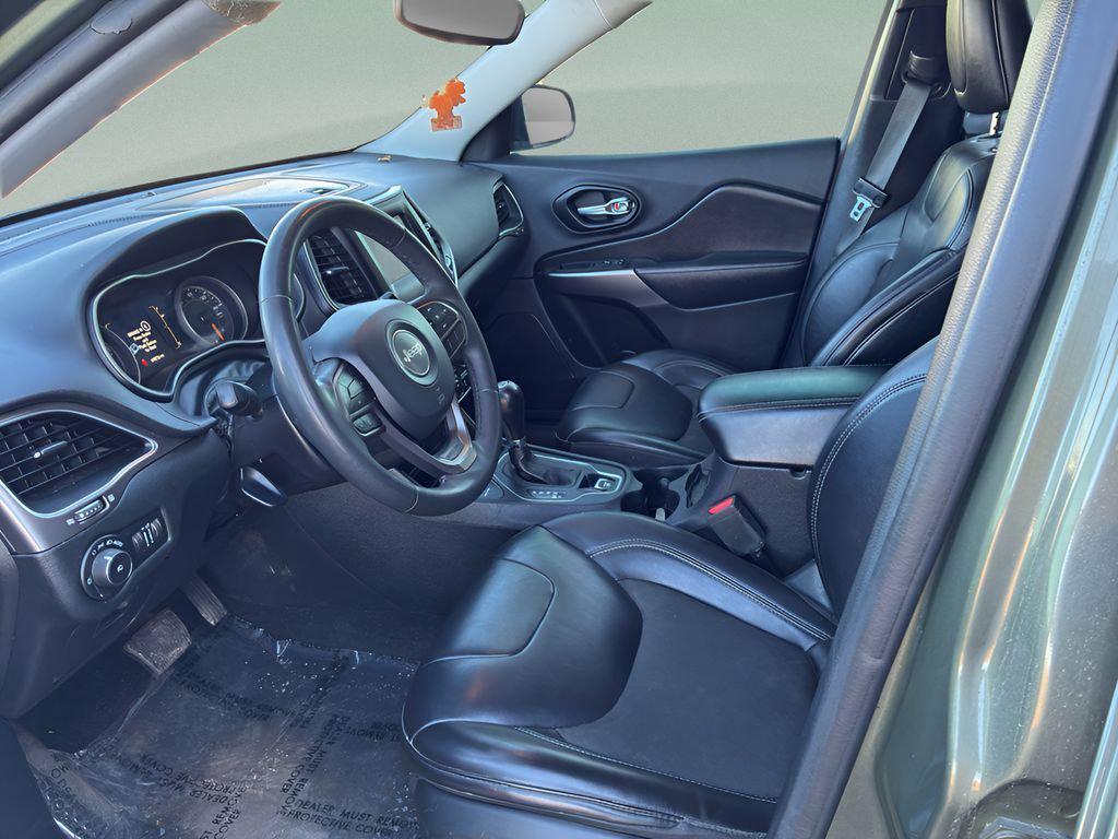 used 2021 Jeep Cherokee car, priced at $18,210