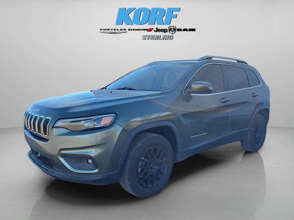 used 2021 Jeep Cherokee car, priced at $18,210