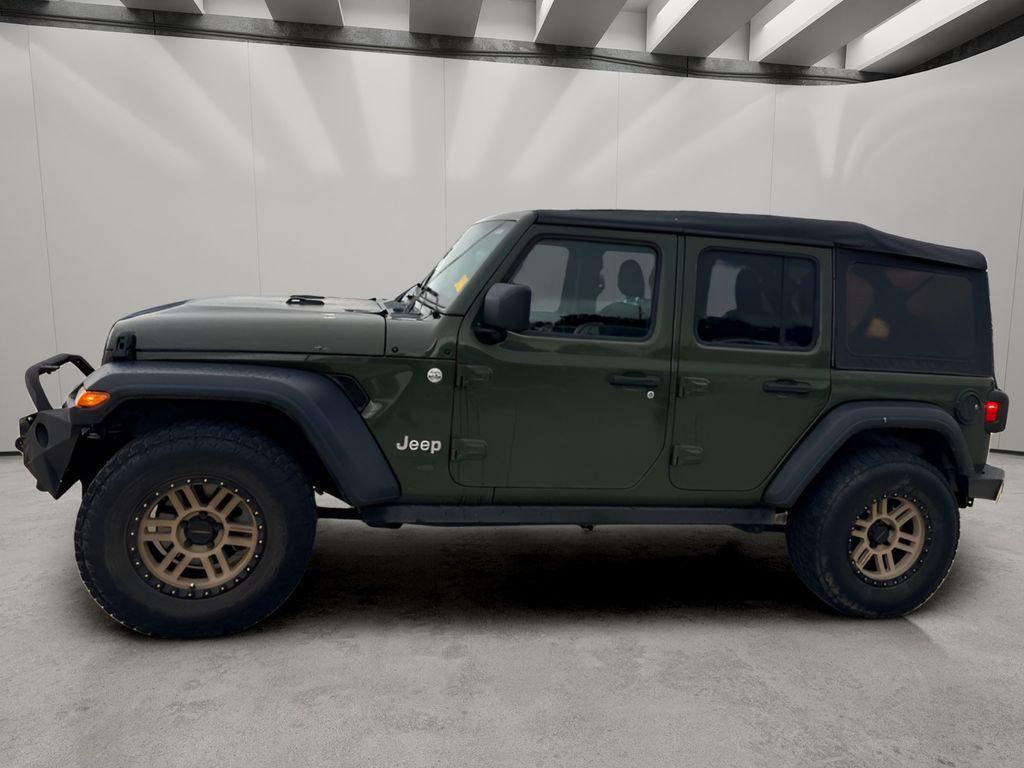 used 2020 Jeep Wrangler Unlimited car, priced at $24,194
