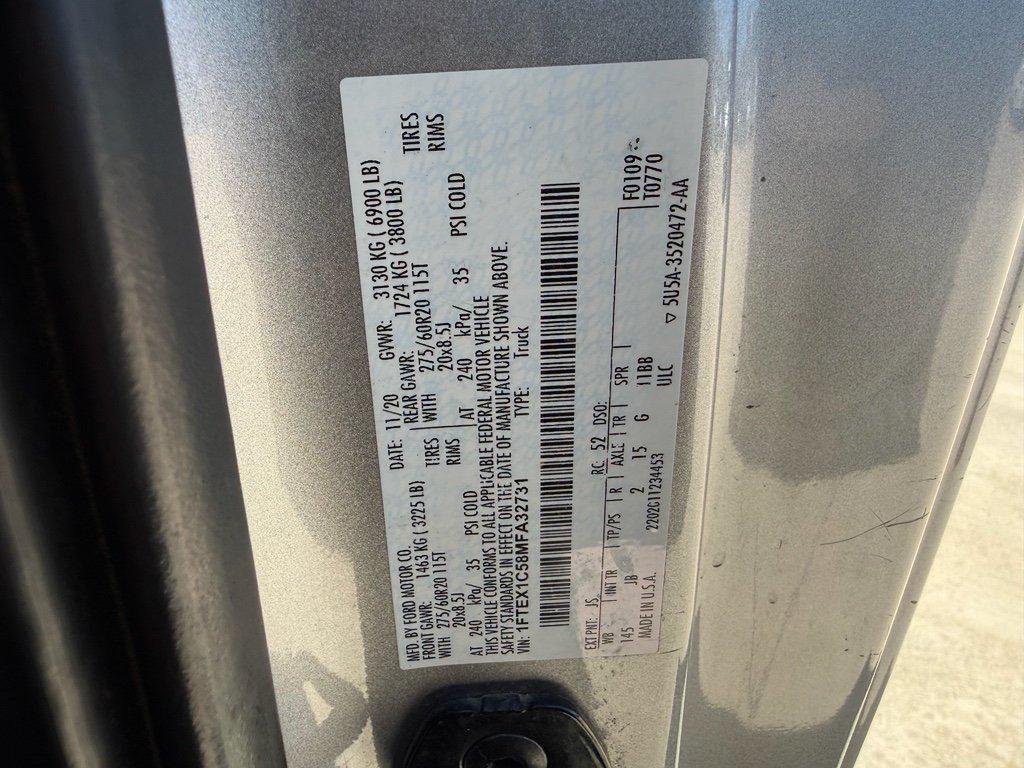 used 2021 Ford F-150 car, priced at $21,995