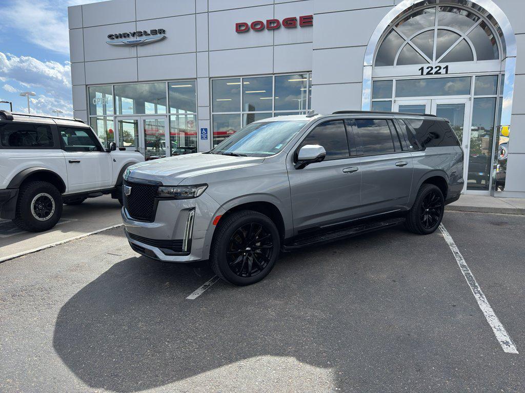 used 2023 Cadillac Escalade ESV car, priced at $59,549