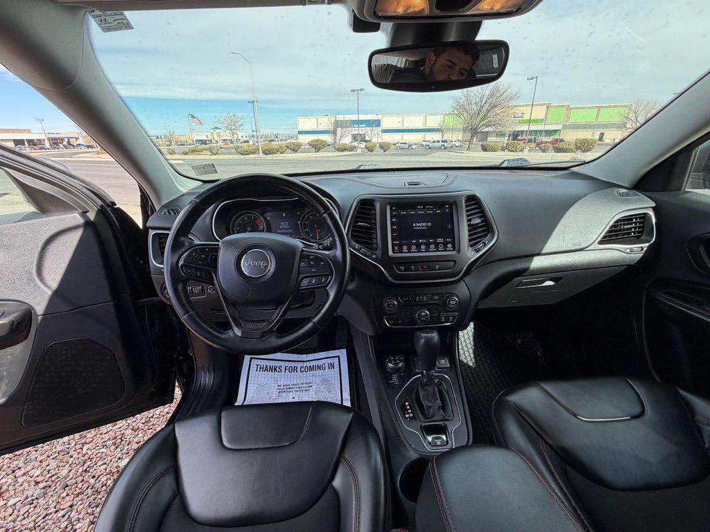 used 2021 Jeep Cherokee car, priced at $18,494