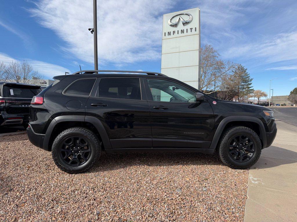 used 2021 Jeep Cherokee car, priced at $18,494