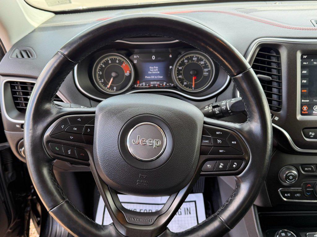 used 2021 Jeep Cherokee car, priced at $18,494