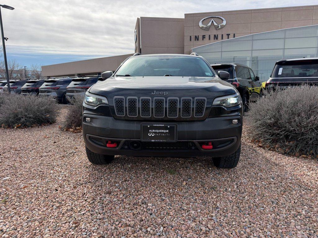 used 2021 Jeep Cherokee car, priced at $18,494