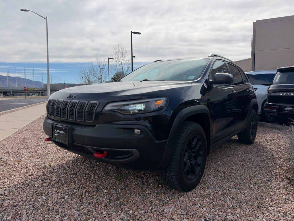 used 2021 Jeep Cherokee car, priced at $18,494