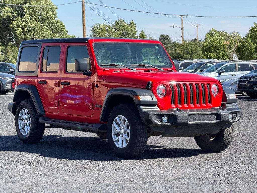 used 2023 Jeep Wrangler car, priced at $28,046