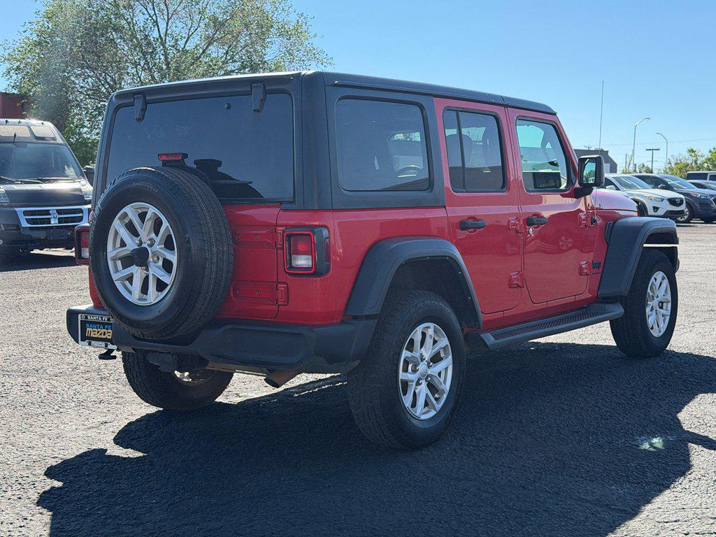 used 2023 Jeep Wrangler car, priced at $28,046