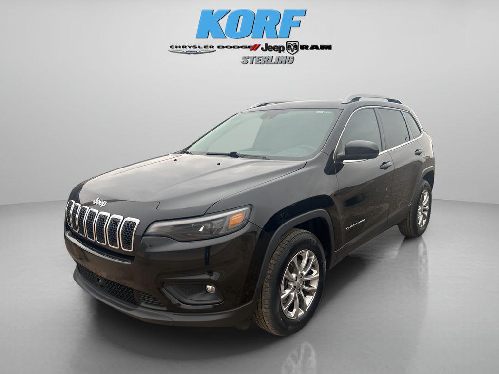 used 2021 Jeep Cherokee car, priced at $15,289