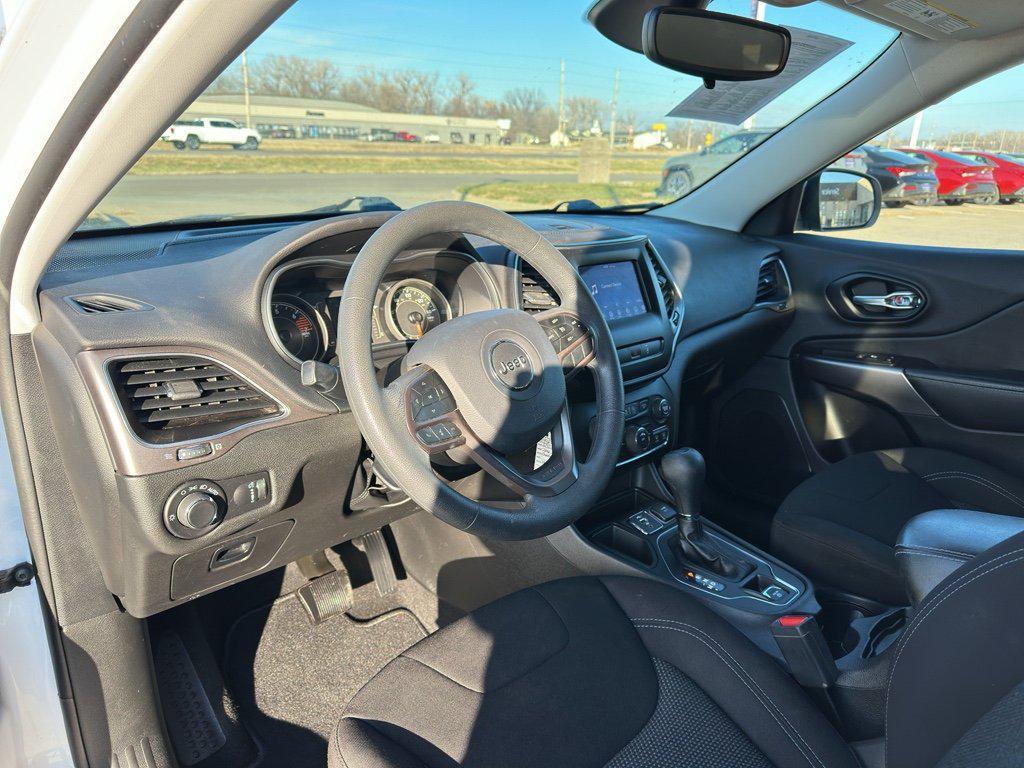 used 2021 Jeep Cherokee car, priced at $14,850