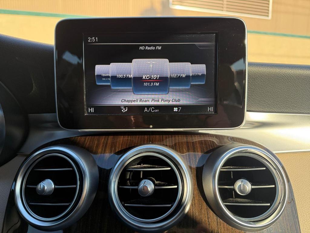 used 2018 Mercedes-Benz C-Class car, priced at $15,766