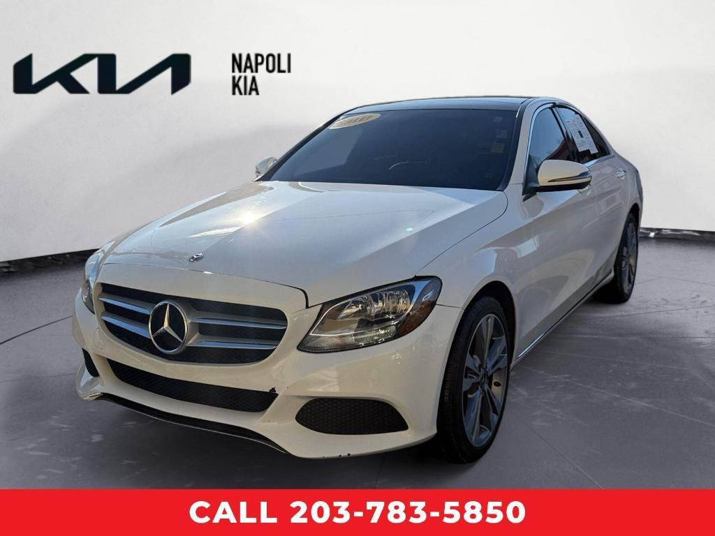 used 2018 Mercedes-Benz C-Class car, priced at $15,766