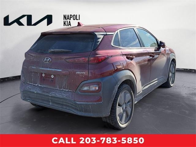 used 2021 Hyundai Kona EV car, priced at $14,988