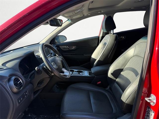 used 2021 Hyundai Kona EV car, priced at $14,988