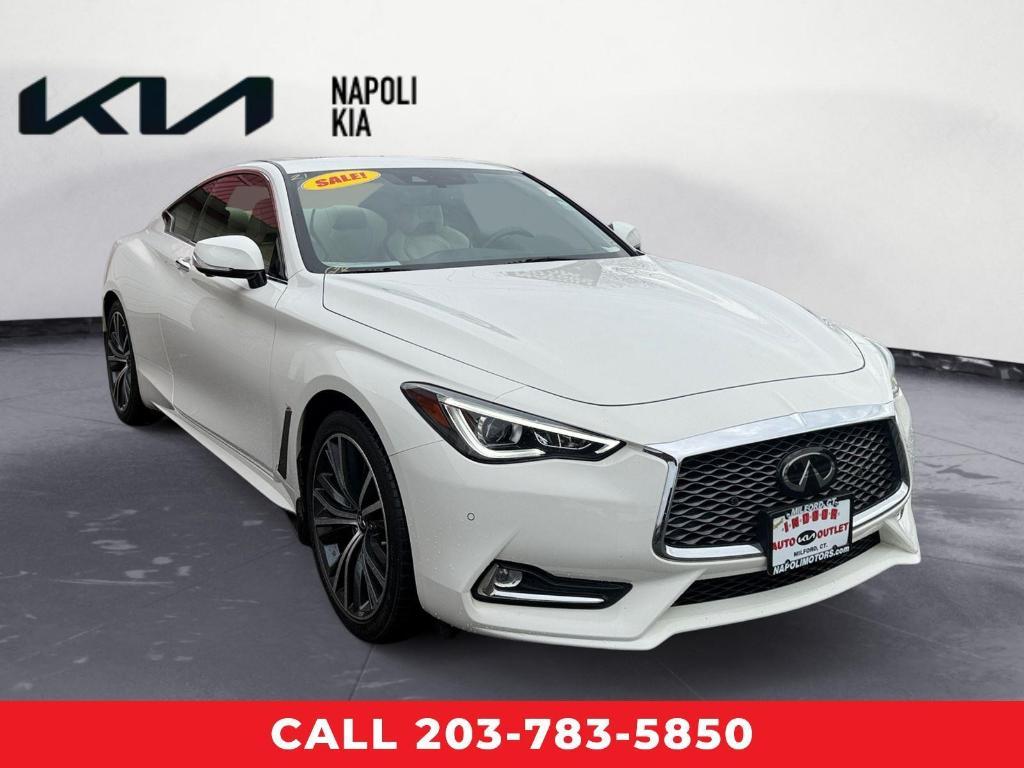 used 2021 INFINITI Q60 car, priced at $29,877