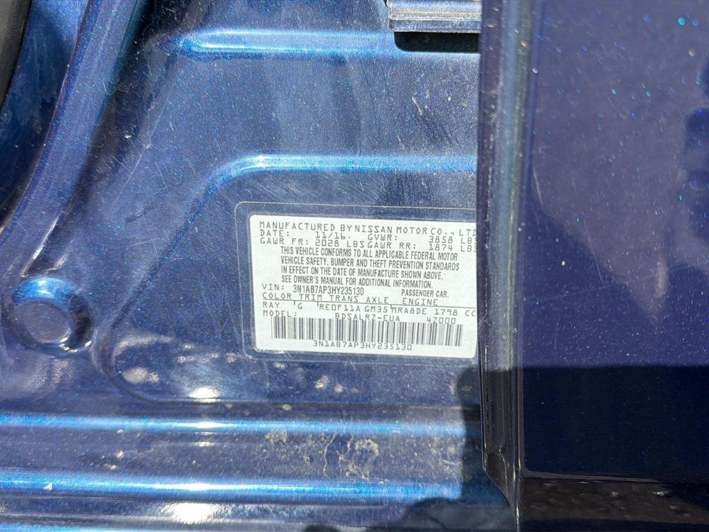 used 2017 Nissan Sentra car, priced at $10,980