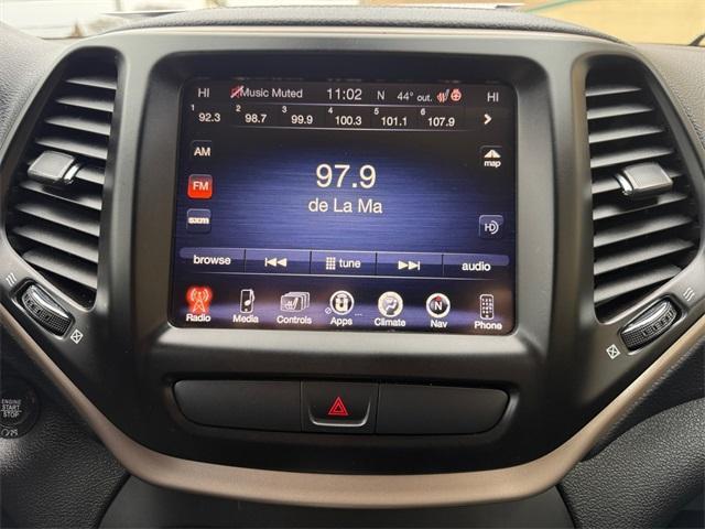 used 2017 Jeep Cherokee car, priced at $11,955