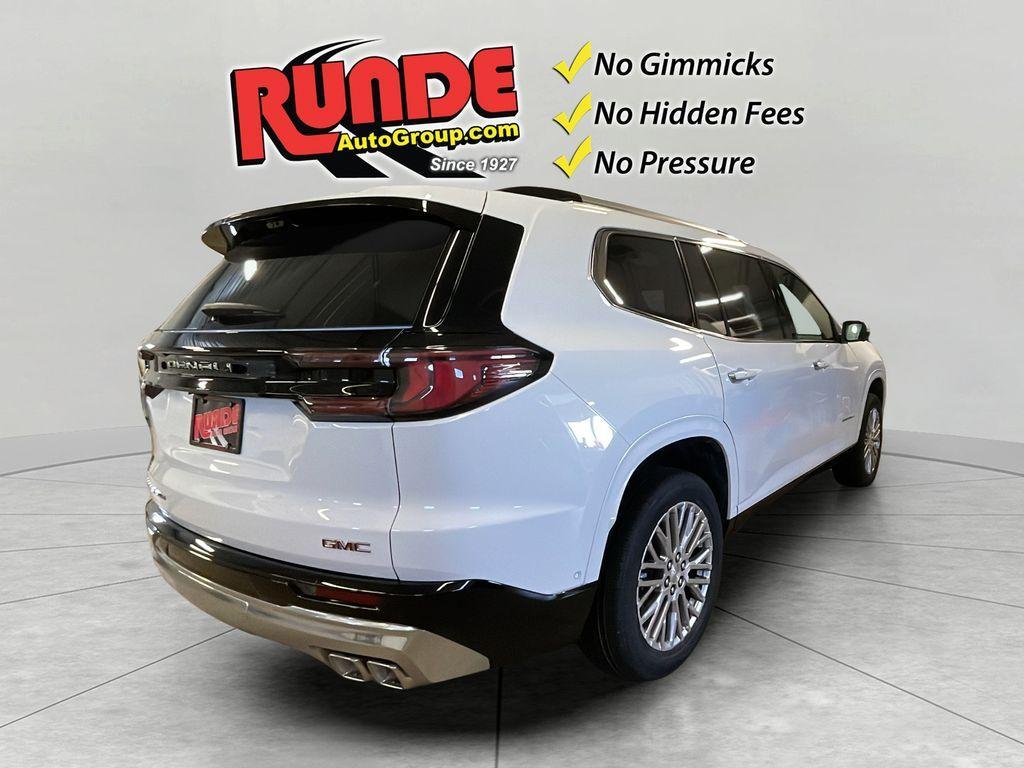 new 2026 GMC Acadia car, priced at $62,266