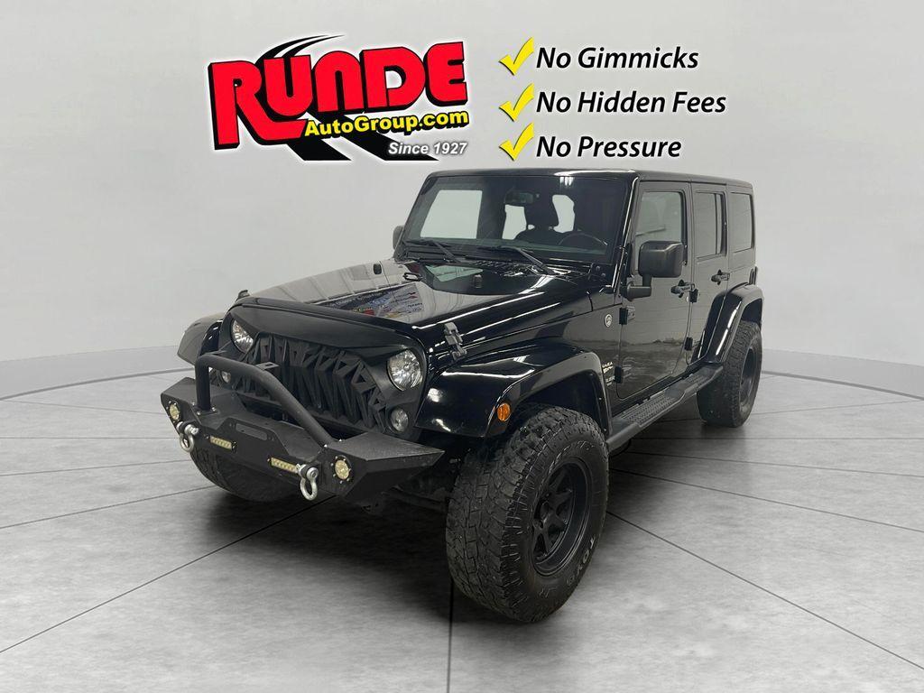 used 2015 Jeep Wrangler Unlimited car, priced at $17,781