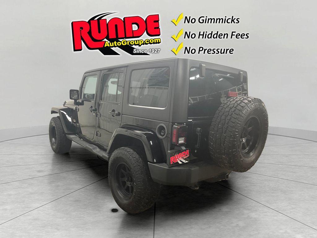 used 2015 Jeep Wrangler Unlimited car, priced at $17,781